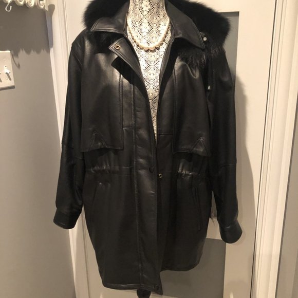 High Quality SzXXL NWTs Italian Lamb Leather coat - Picture 3 of 10